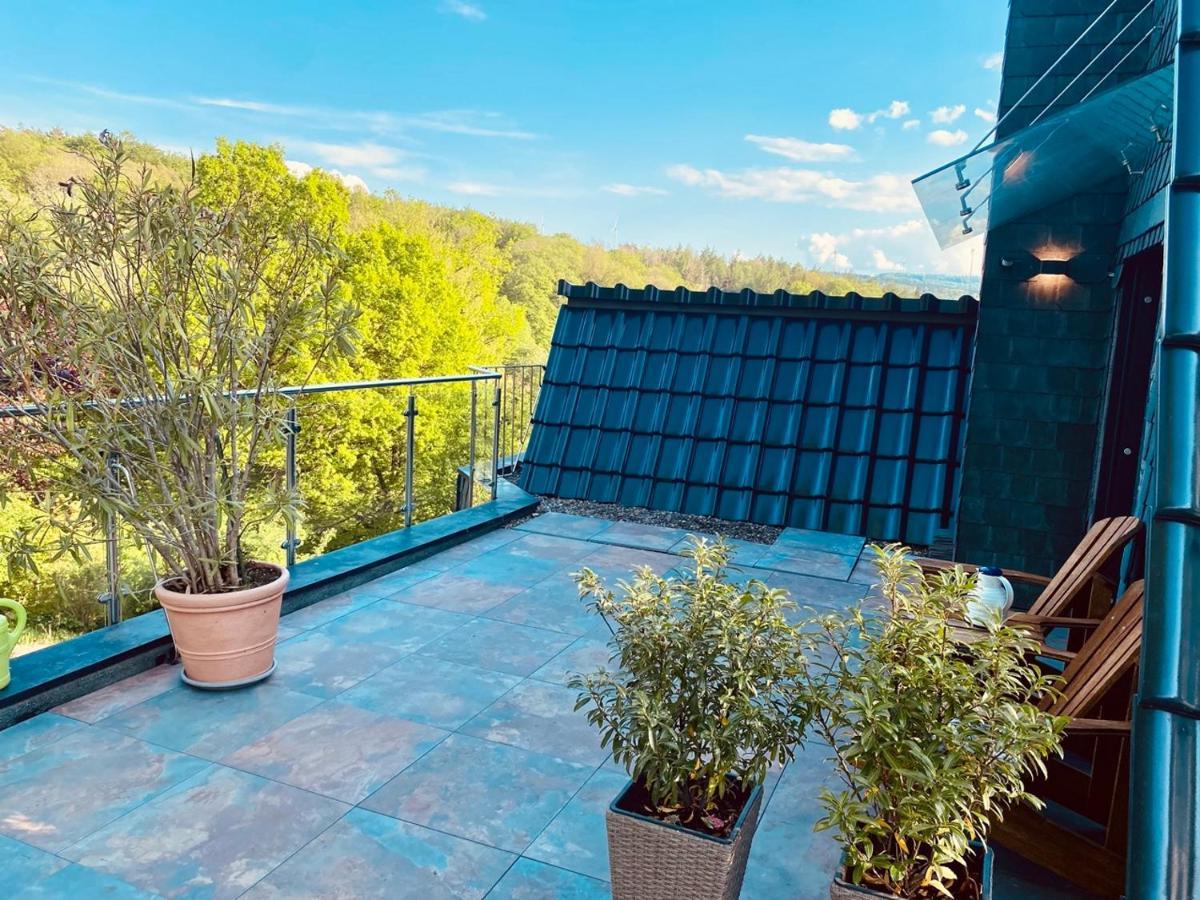Ferienwohnung Waldblick Kaufungen Esterno foto