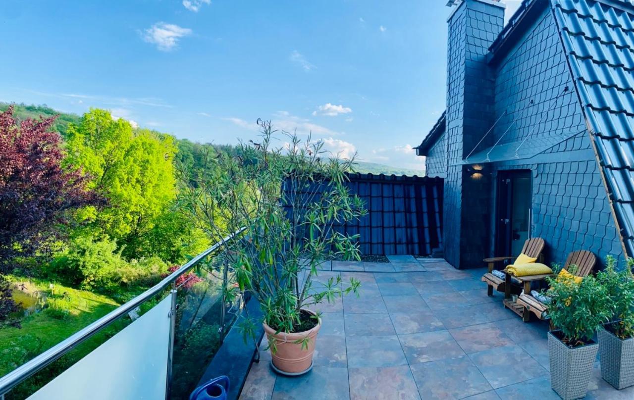 Ferienwohnung Waldblick Kaufungen Esterno foto